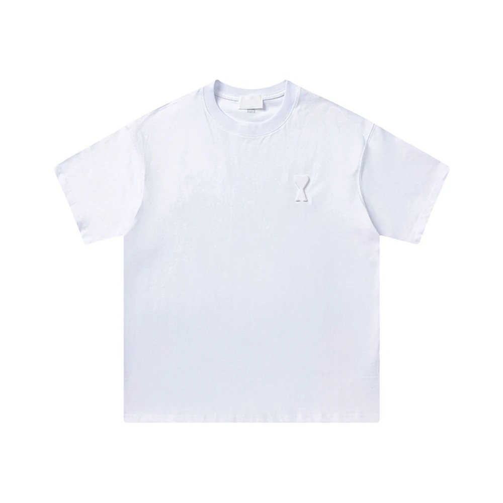 Ami Paris black T-shirt in casual streetwear style - Image 3