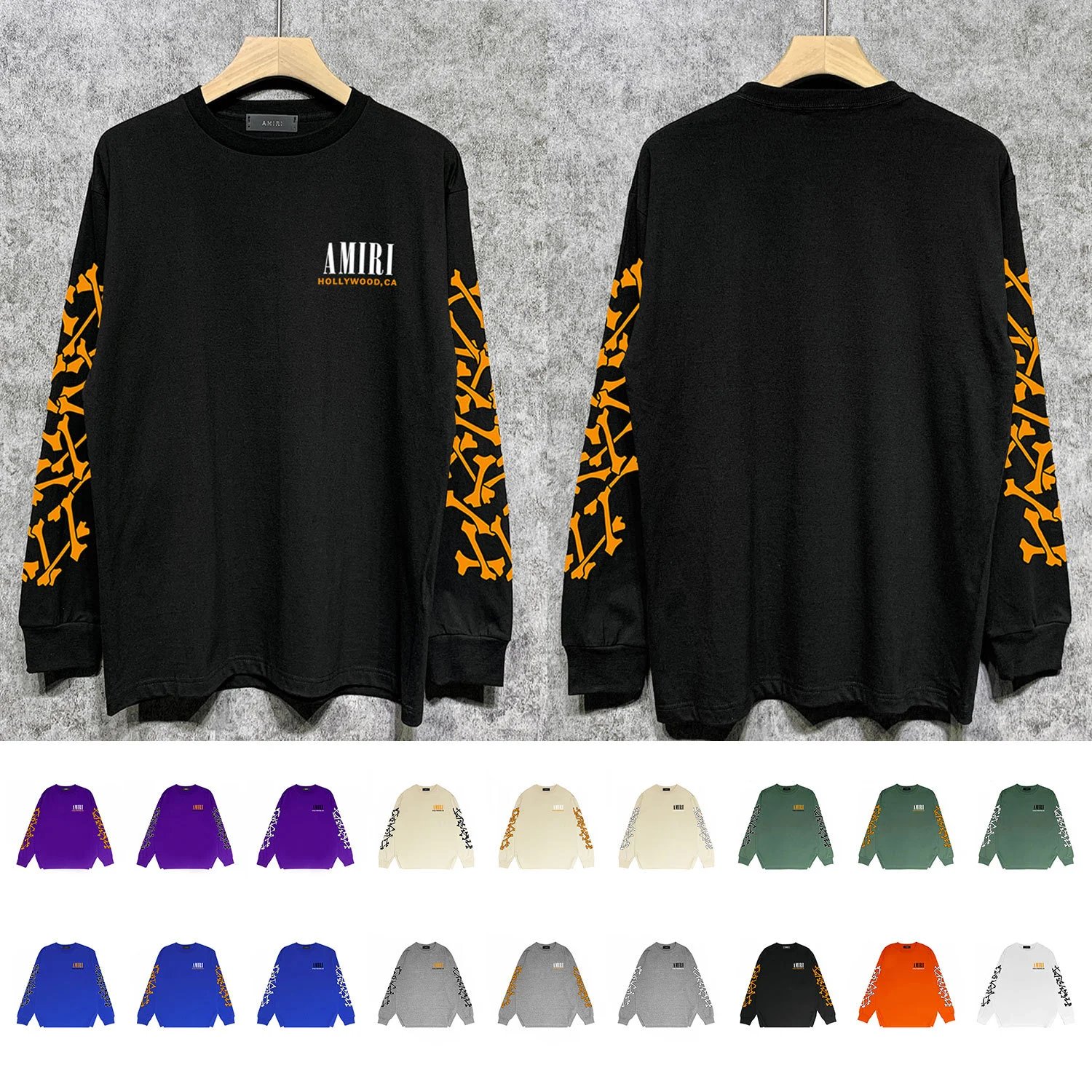 Amiri multicolor T-shirt collection