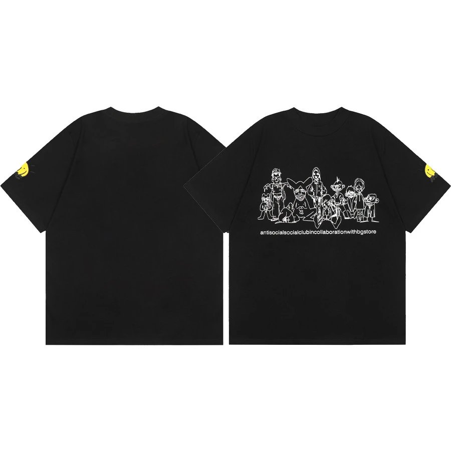 Anti Social Social Club multicolor T-shirt collection - Image 10