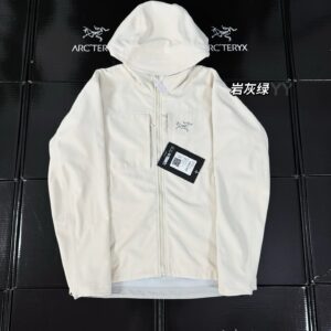 Arc'teryx shell jacket white