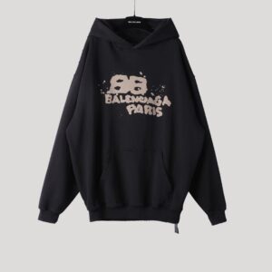 Balenciaga hoodie black