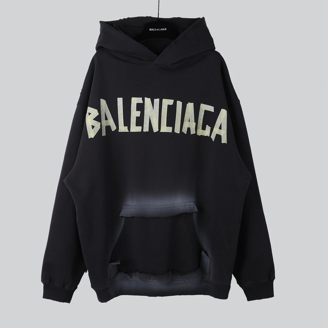 Balenciaga hoodie black