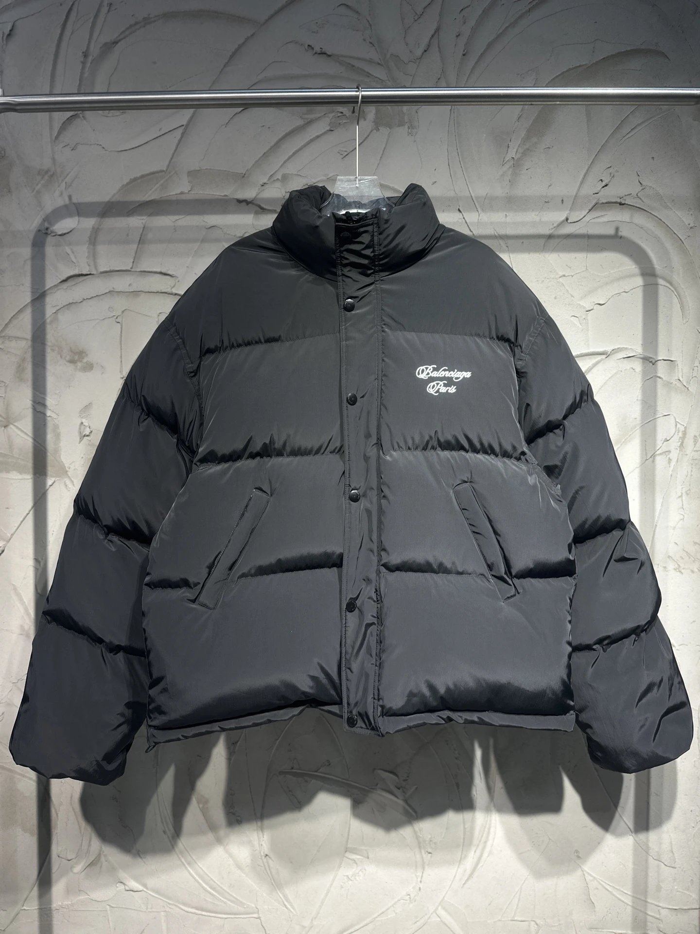 Balenciaga puffer jacket black