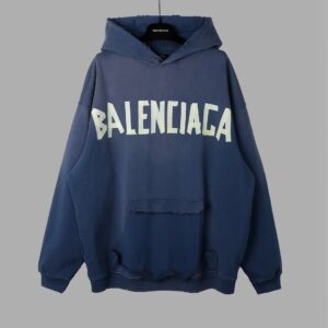 Balenciaga hoodie blue