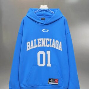 Balenciaga hoodie blue