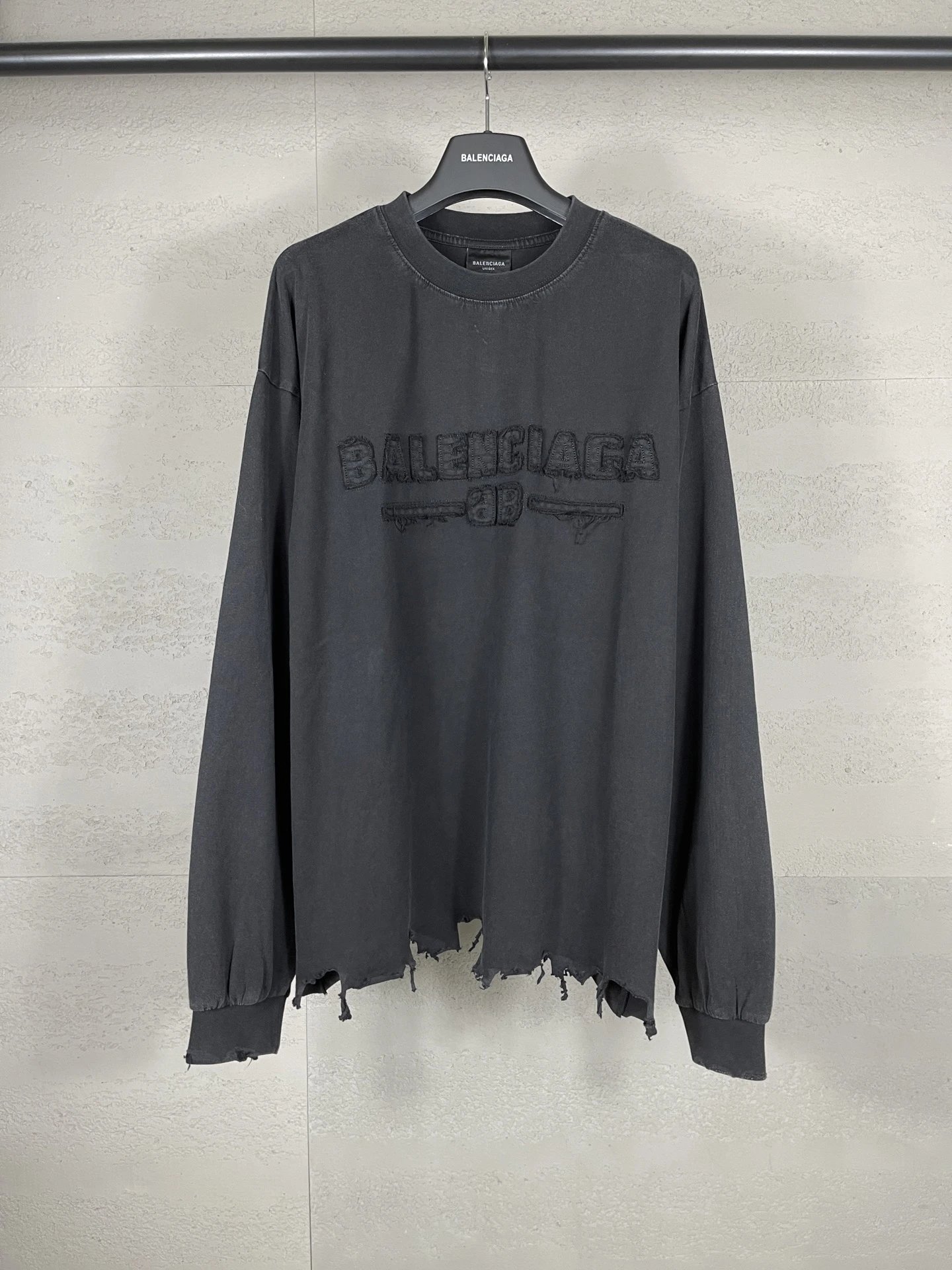 Balenciaga sweater gray
