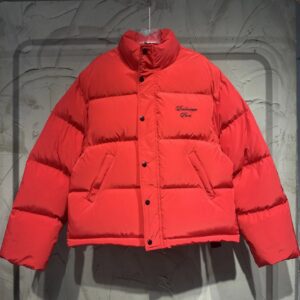 Balenciaga puffer jacket red