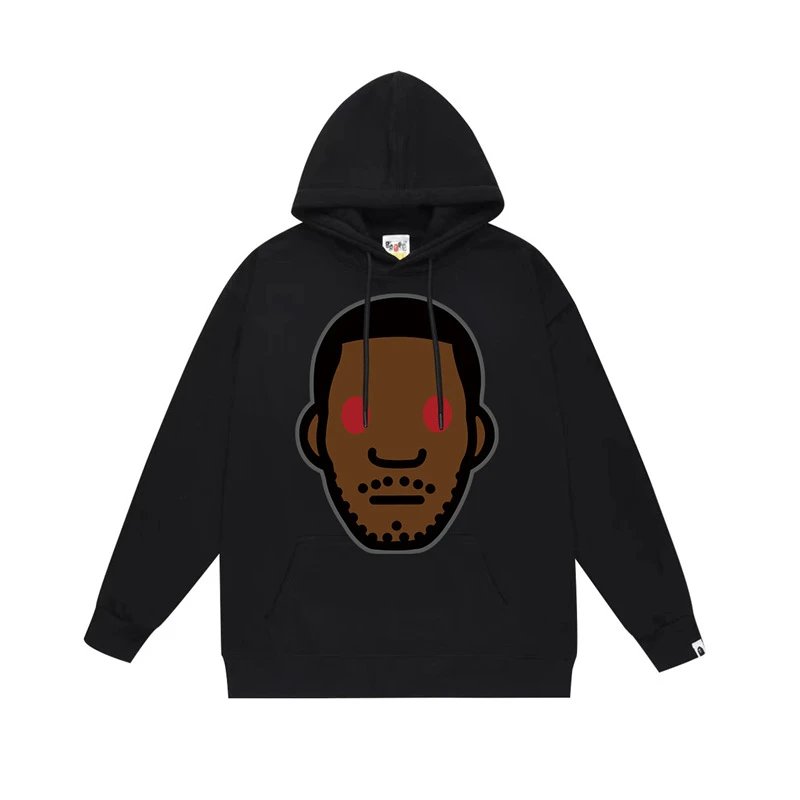 Bape white hoodie in relaxed streetwear style - Image 23