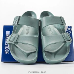 Birkenstock slides blue