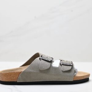 Birkenstock slides gray