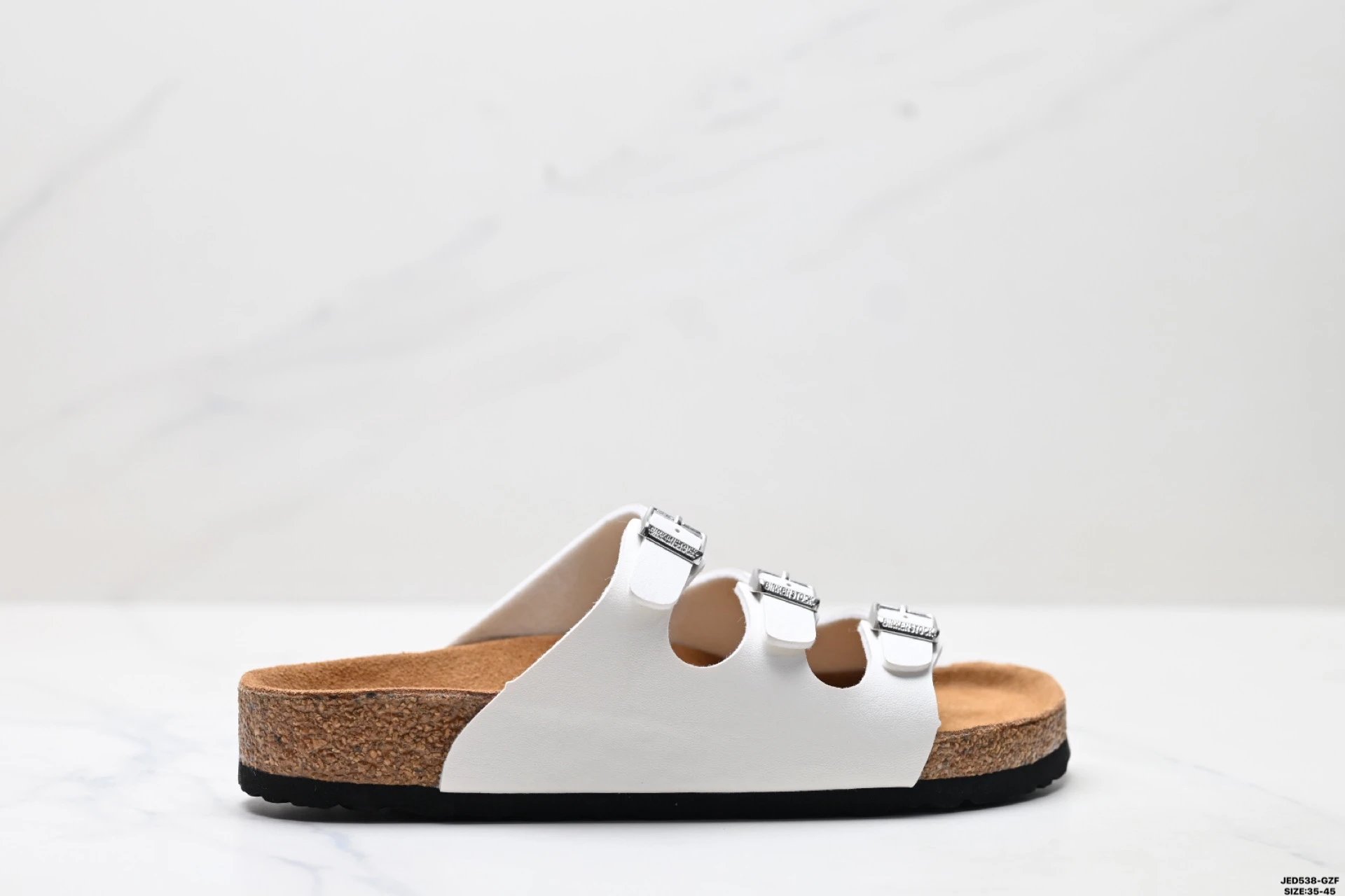 Birkenstock slides gray