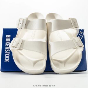 Birkenstock slides gray