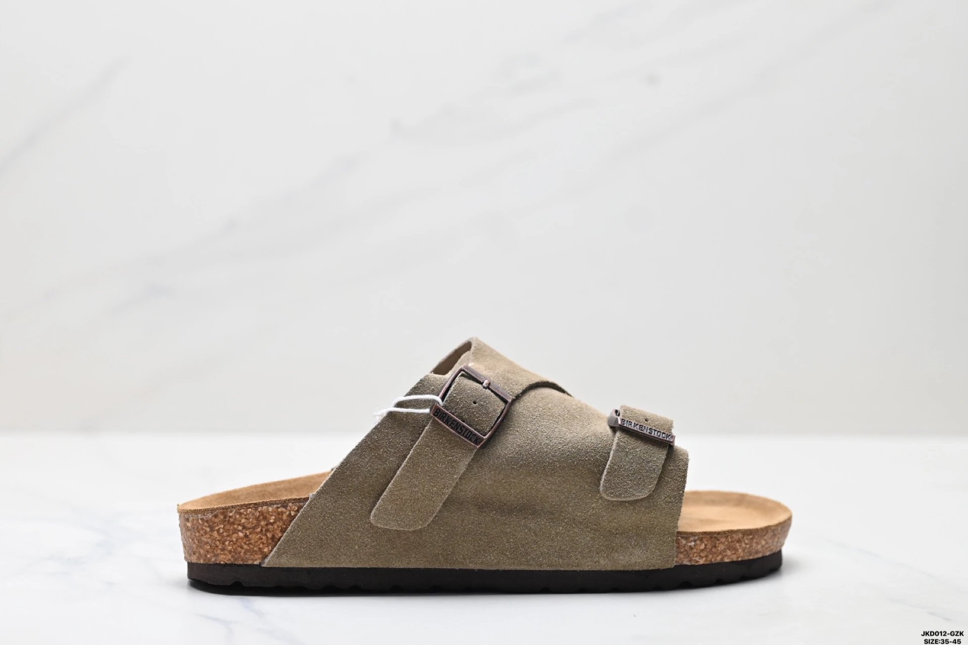 Birkenstock slides khaki