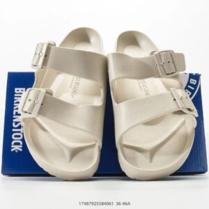 Birkenstock slides white