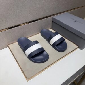 Brunello Cucinelli slides black