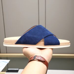 Brunello Cucinelli slides gray