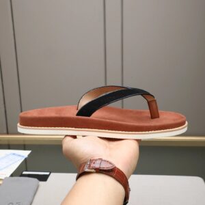 Brunello Cucinelli slides gray