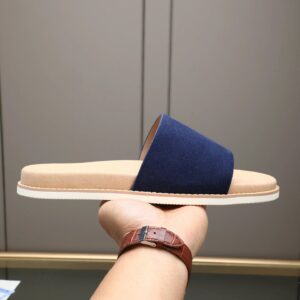 Brunello Cucinelli slides gray