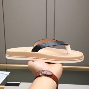 Brunello Cucinelli slides gray