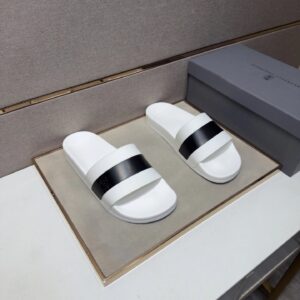 Brunello Cucinelli slides white