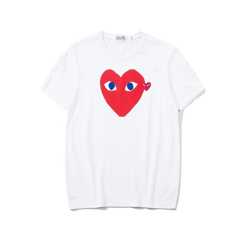 CDG white T-shirt in casual streetwear style - Image 26