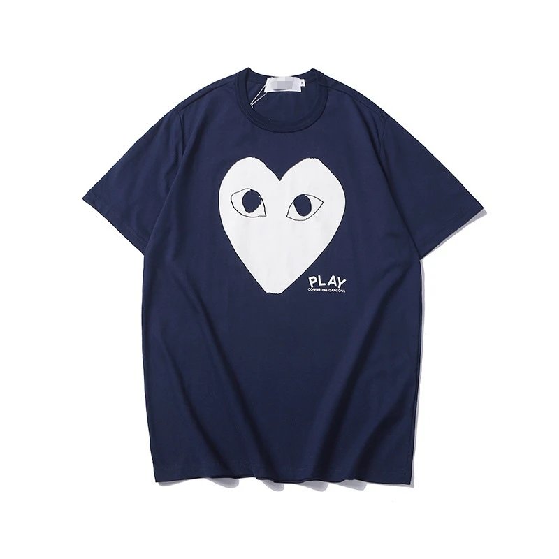 CDG white T-shirt in casual streetwear style - Image 37