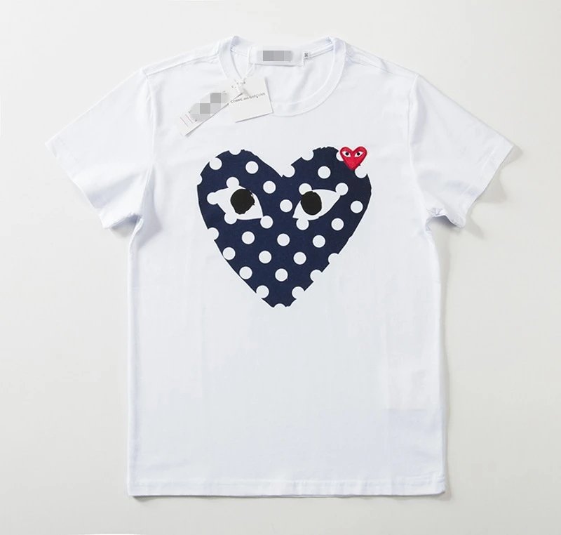 CDG white T-shirt in casual streetwear style - Image 5