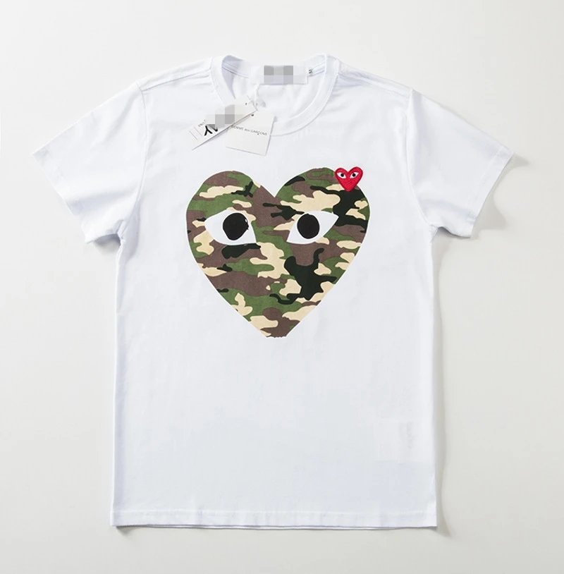CDG white T-shirt in casual streetwear style - Image 6