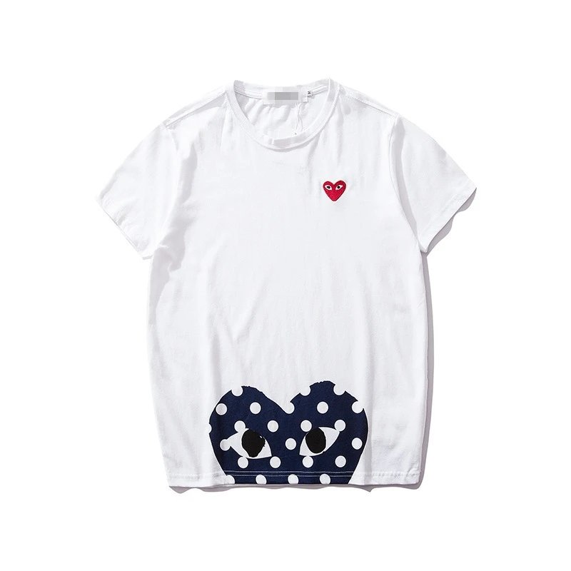 CDG white T-shirt in casual streetwear style - Image 9