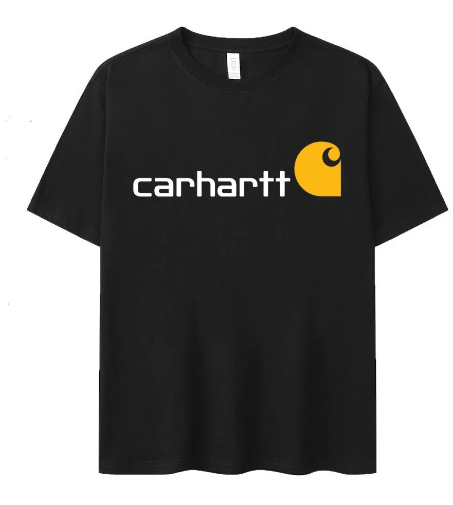Carhartt black T-shirt in casual streetwear style - Image 2