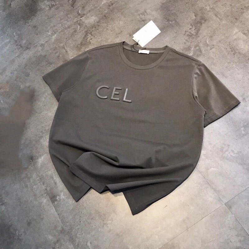 Celine black T-shirt in casual streetwear style - Image 4