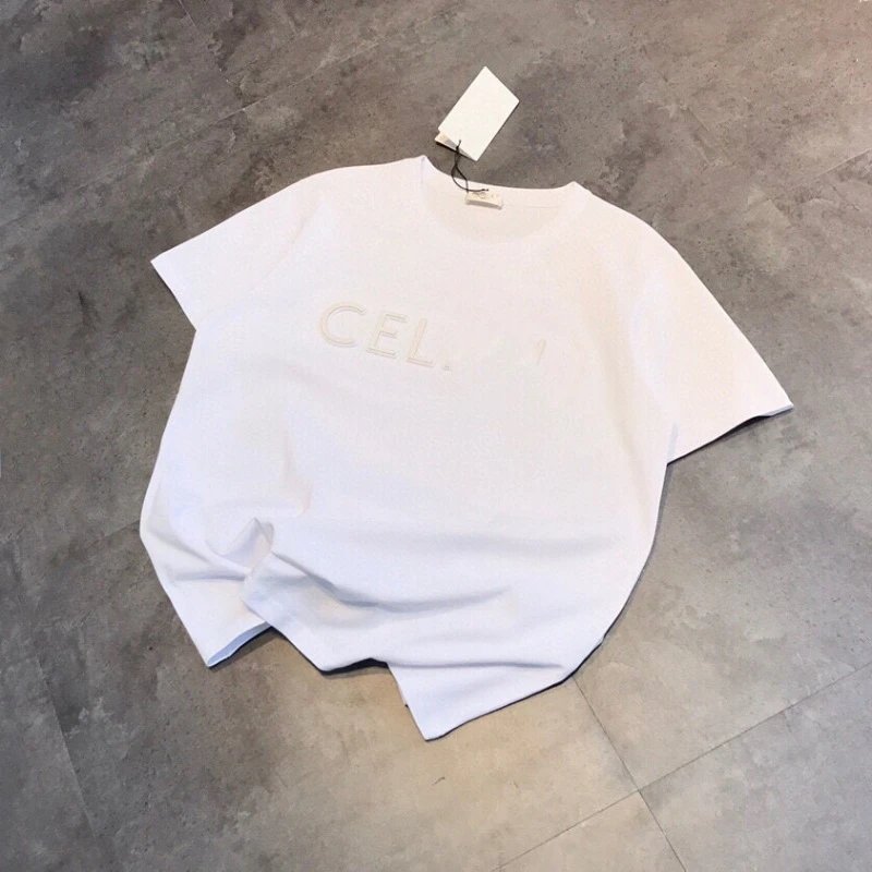 Celine black T-shirt in casual streetwear style - Image 5