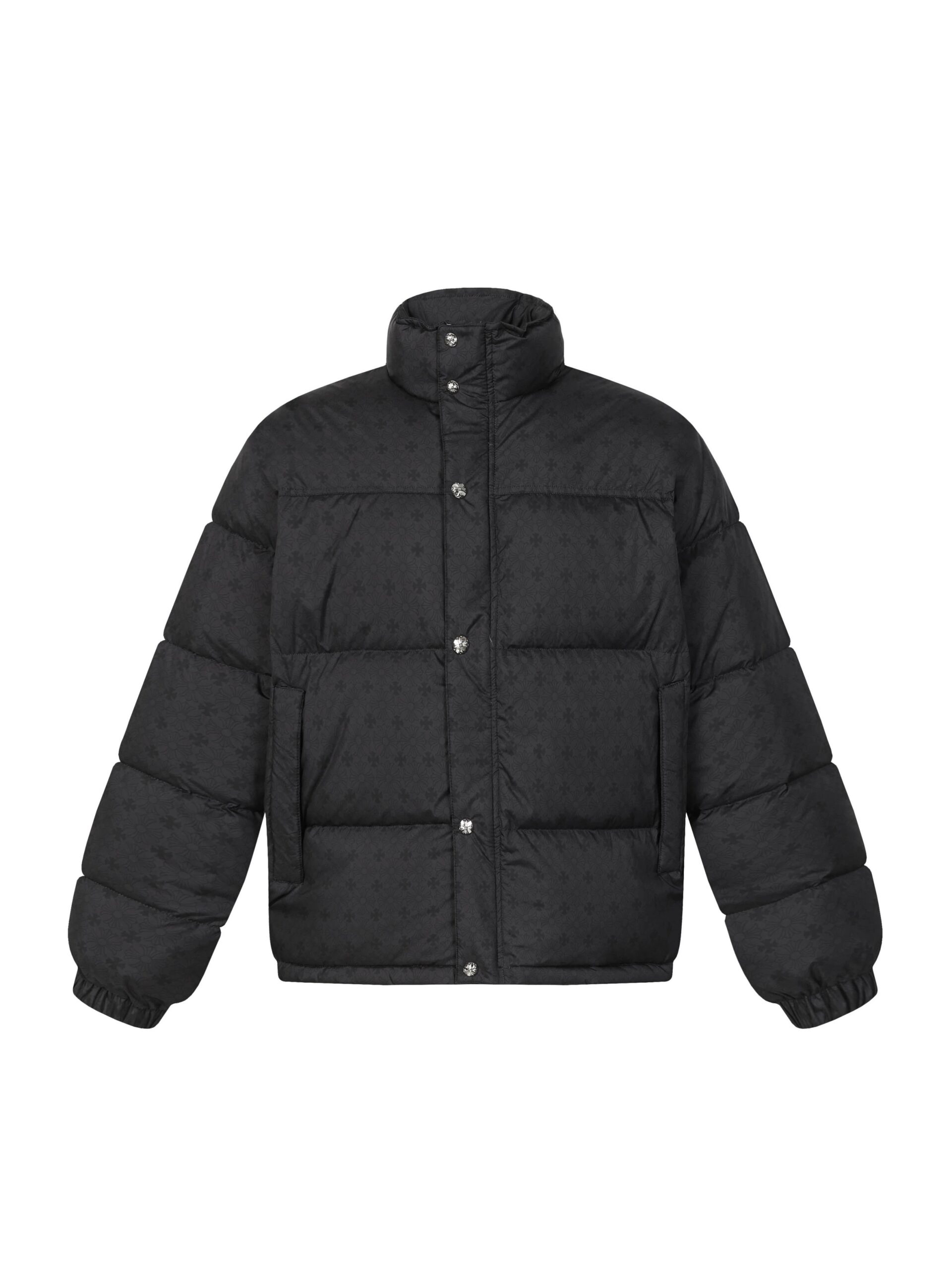 Chrome Hearts puffer jacket black
