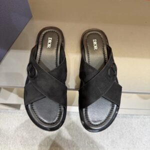 Dior slides black