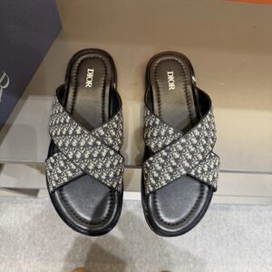 Dior slides black