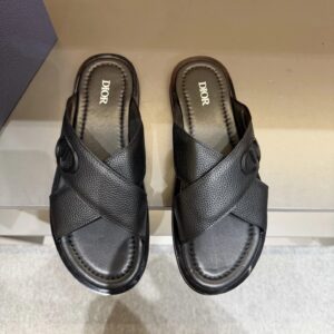Dior slides black