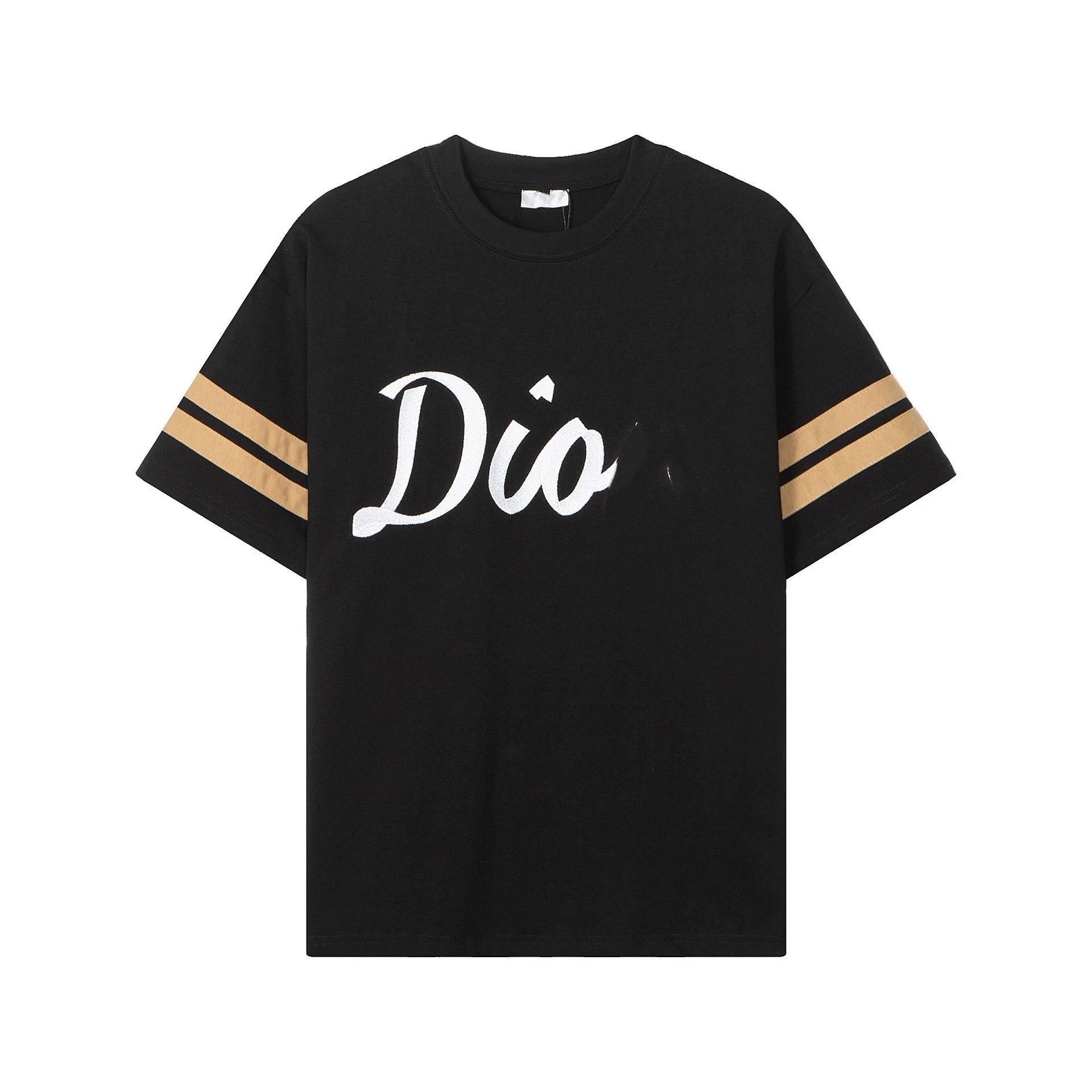 Dior embroidered khaki T-shirt in casual streetwear style - Image 20