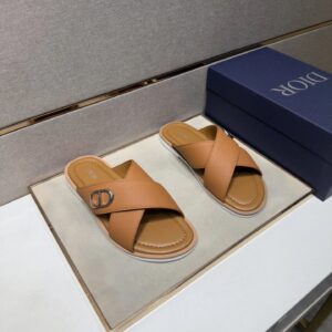 Dior slides gray