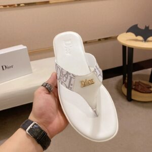 Dior slides white