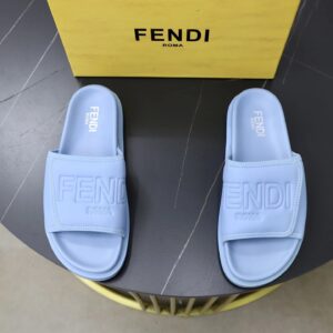 Fendi slides blue