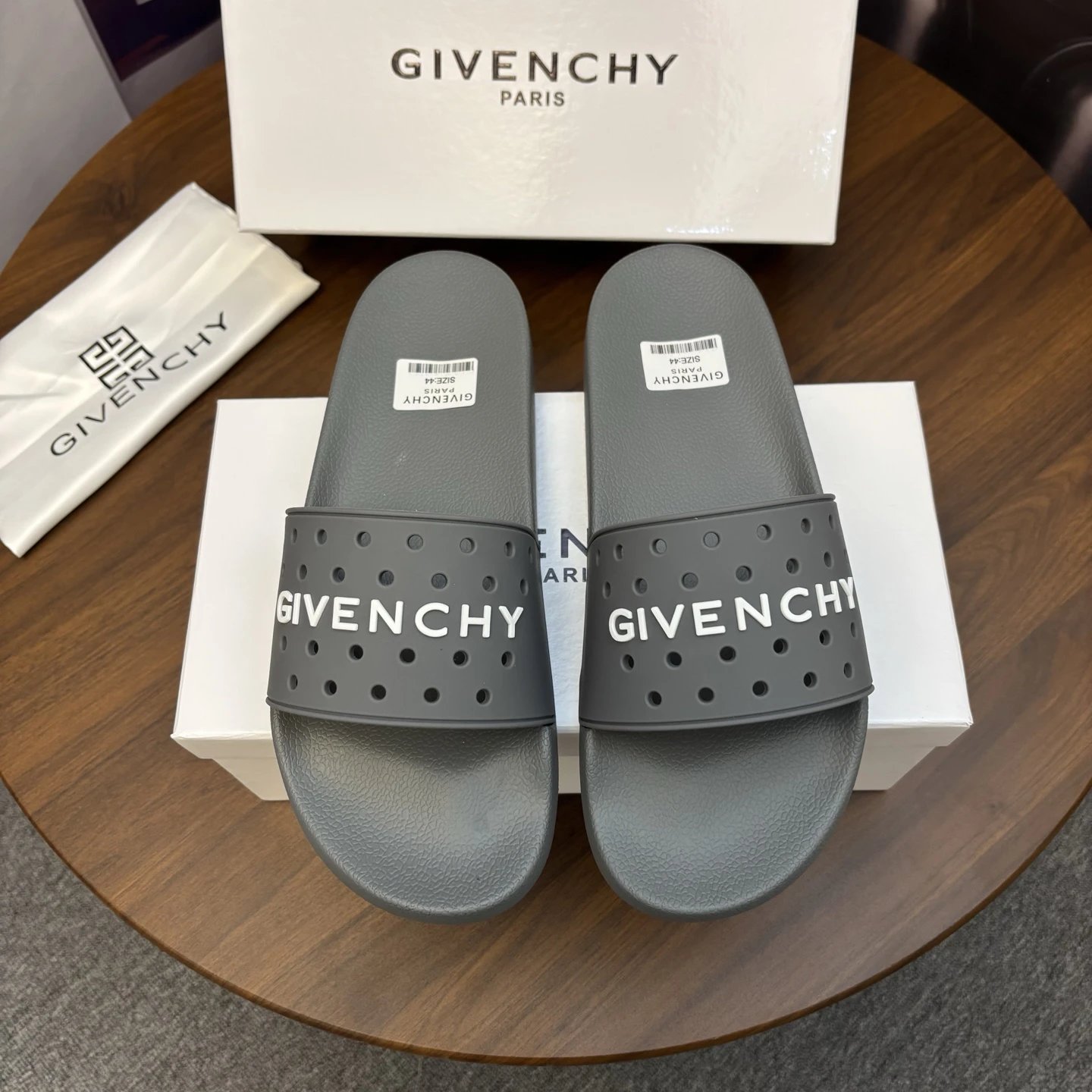 Givenchy slides gray
