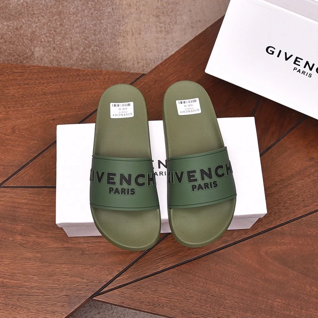 Givenchy slides green