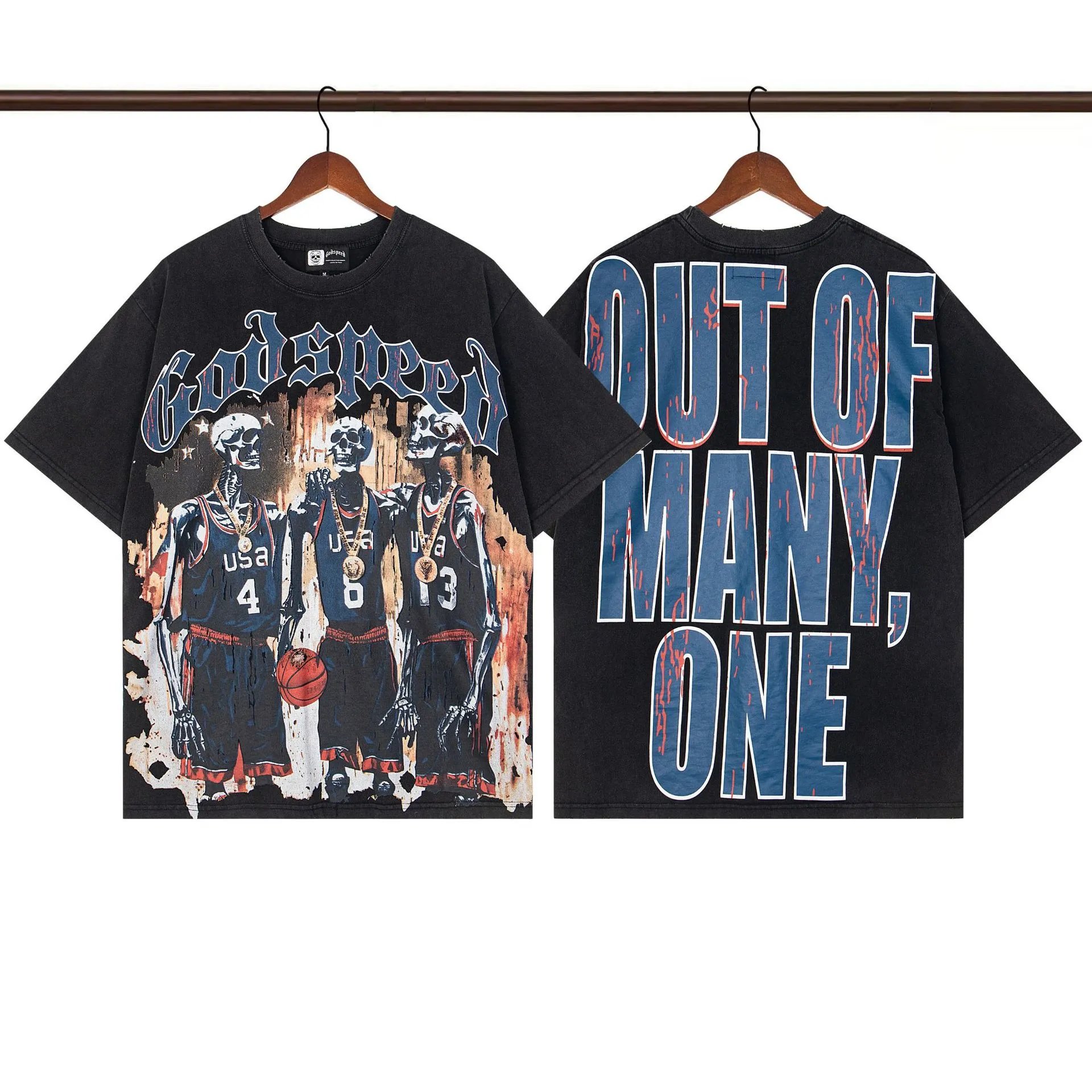 Godspeed washed multicolor T-shirt collection - Image 12