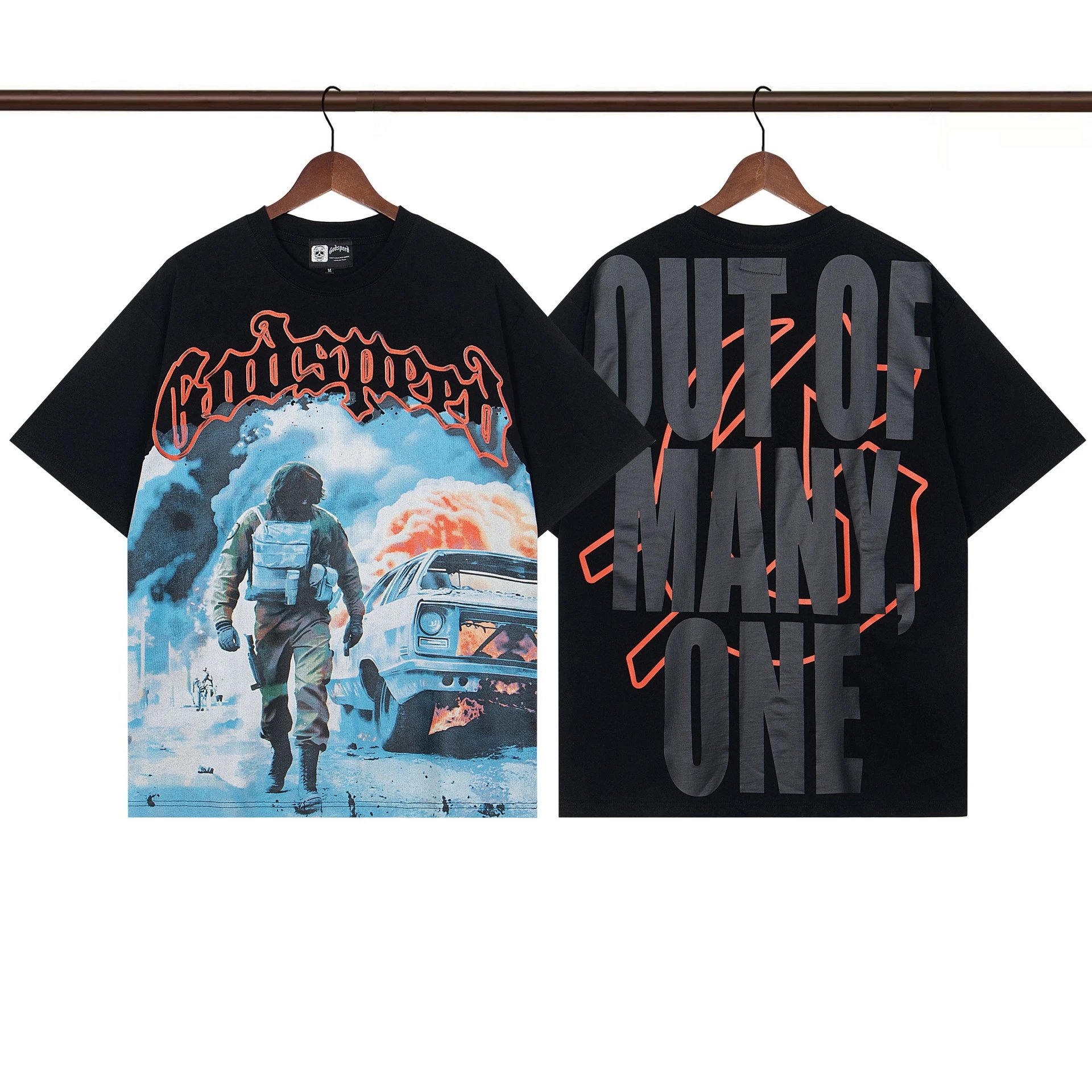 Godspeed washed multicolor T-shirt collection - Image 16