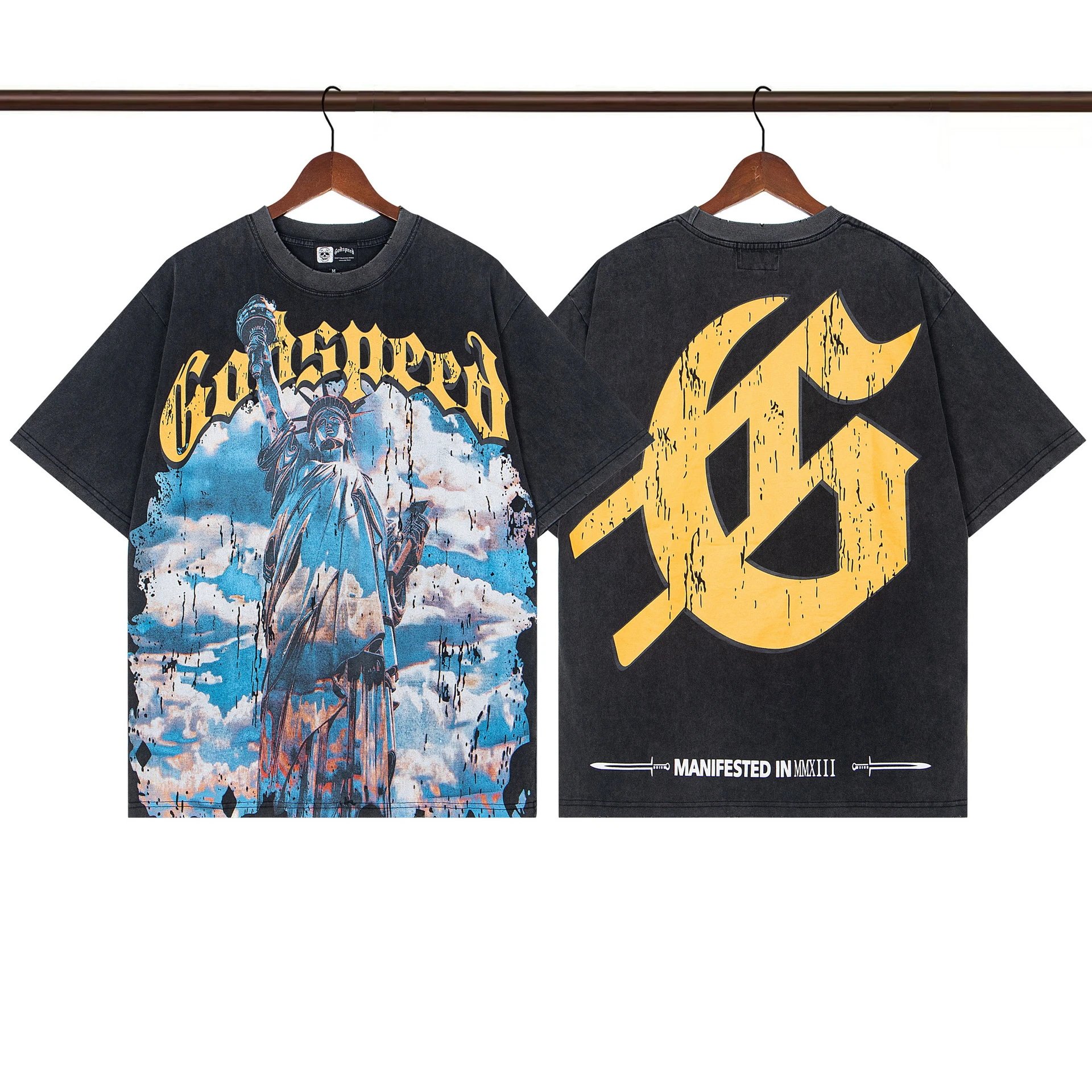 Godspeed washed multicolor T-shirt collection - Image 17
