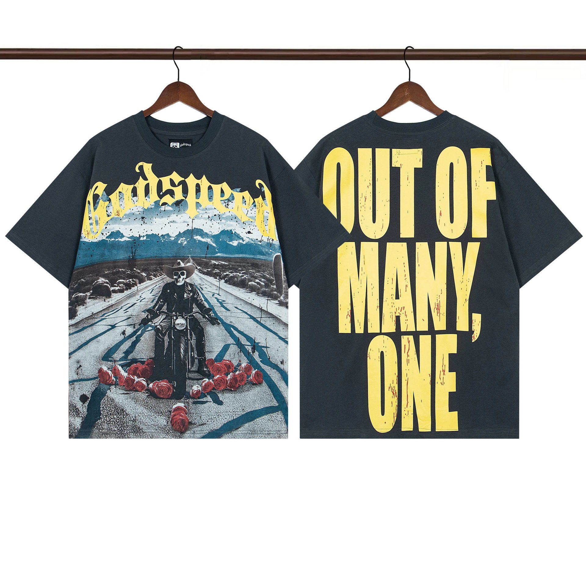 Godspeed washed multicolor T-shirt collection - Image 32