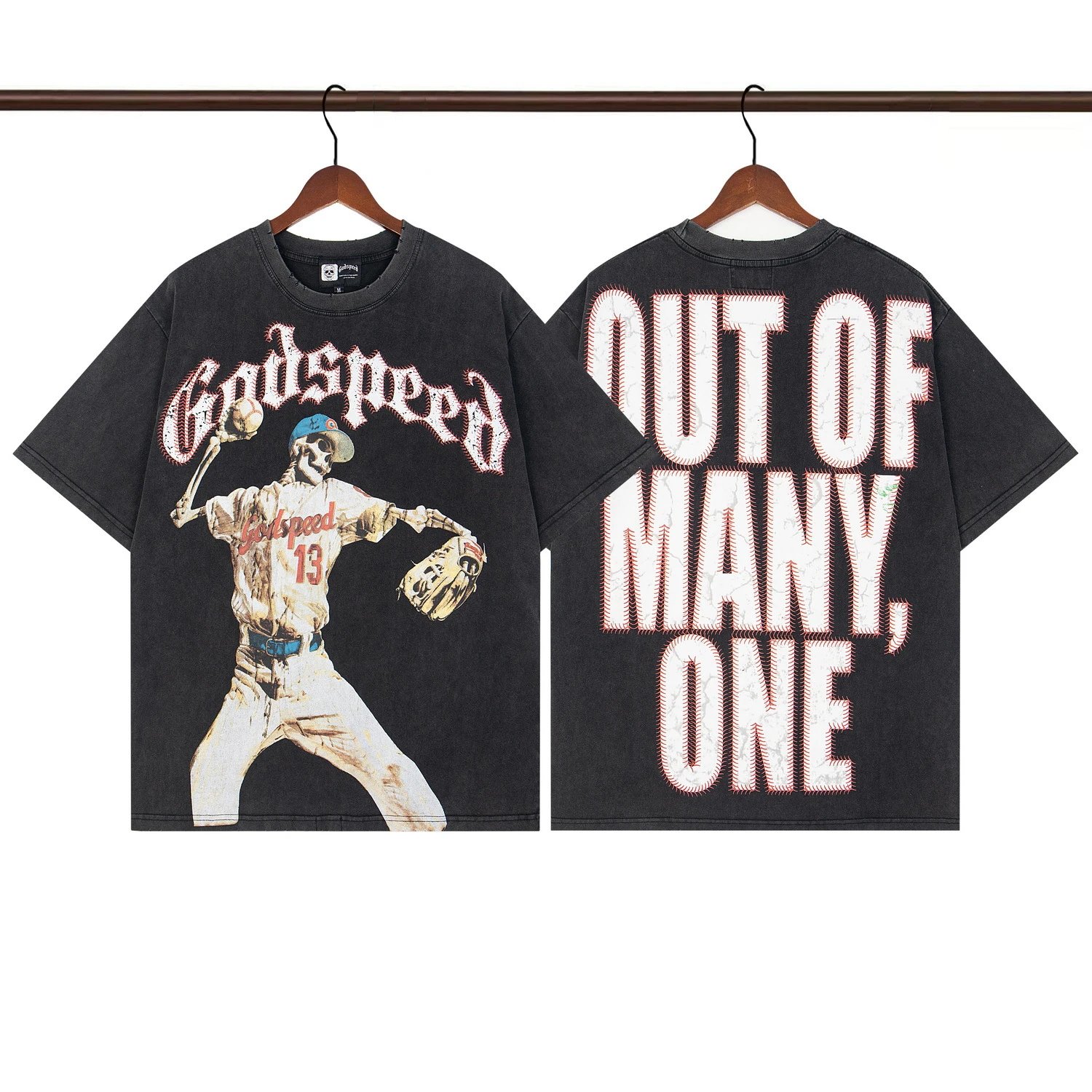 Godspeed washed multicolor T-shirt collection - Image 5