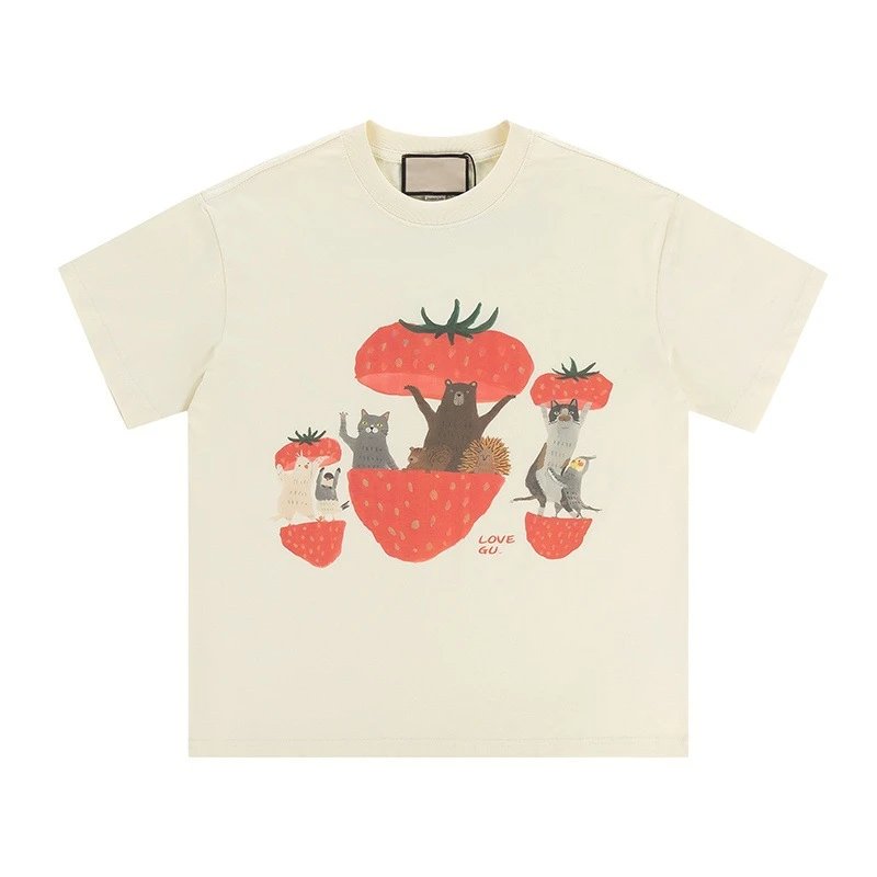 Gucci graphic print multicolor T-shirt collection - Image 5