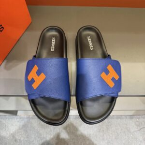 Hermes slides blue