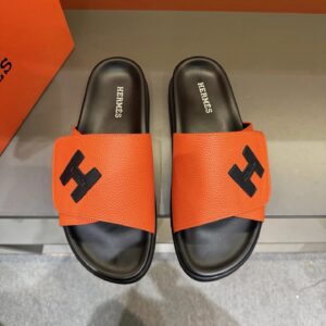 Hermes slides orange
